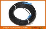 SC / UPC 200 Meters Fiber Optic Patch Cord FRP Square FTTH Drop Fiber Optic