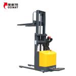 Well Operated Electric Pallet Stacker Battery Powered With Reliable Braking