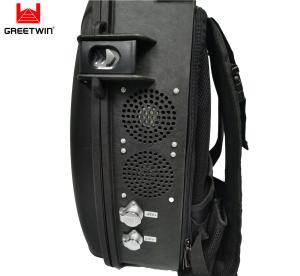 Wholesale Five Band UHF 1.5KM 2.4G 5.8G 433MHz Uav WiFi Drone Jammer from china suppliers