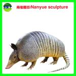 life size animal fiberglass statue large pangolin model as decoration statue in