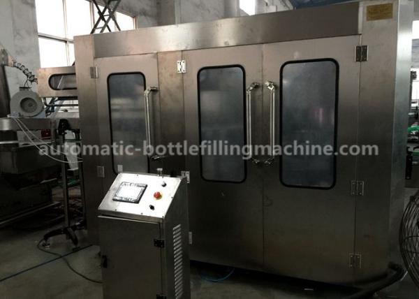 Pure / Mineral Water Bottle Filling Machine Food Grade SS 304 With 18 Rinsing