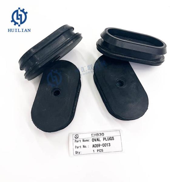 Everdigm EHB30 Hydraulic Breaker Parts Rubber Plugs A059-0013 Oval Plugs Hammer