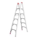 CE Standard Industrial Aluminium Ladder , Aluminium Multi Purpose Ladder 3-6