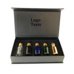Art Paper Customizable Rigid Magnet Box for Cosmetic Cologne Perfume Tester
