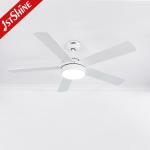 Quiet Led Modern Ceiling Fan With Light And Remote Control DC Motor