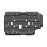 Easy Install Grey Underbody Chassis Guard Board for Mitsubishi Pajero Full Skid