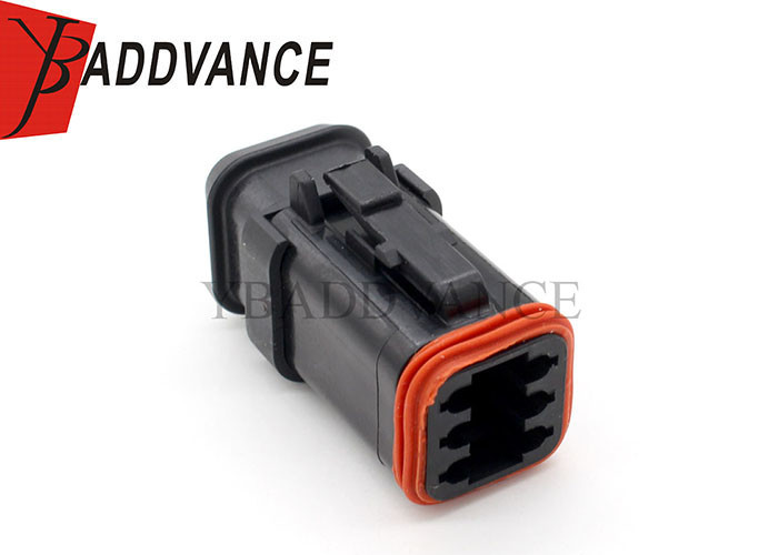DT06-6S-EP11 Deutsch TE Connectivity 6 Socket Plug With Shrink Boot Adapter