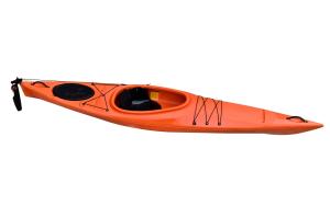 Wholesale UV Resistant 12 Foot Sit In Kayak , Orange Color Sit Inside Tandem Kayak With Rudder from china suppliers