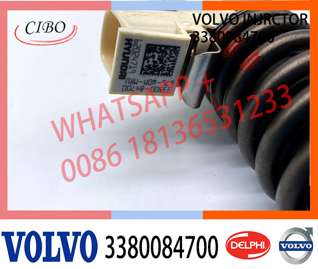 33800-84700 High quality Diesel Injector 33800 84700 for VOL Common Rail Disesl Injector 3380084700