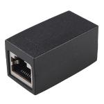 Rj45 Network Splitter Adapter 180 Degree Through RJ45 Female Adapter 8P8C