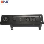 with Phone Wireless Charger interface desk flip up socket EK9802