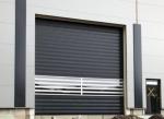 Efficient Aluminum High Speed Spiral Door With Wind Resistance Insulation Metal