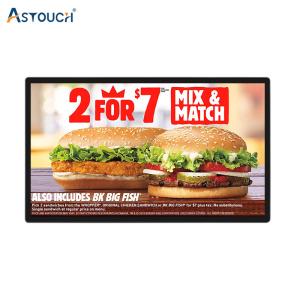 Wholesale 98 Inch Wall Mounted Indoor Advertising Player With CMS IR Touch from china suppliers