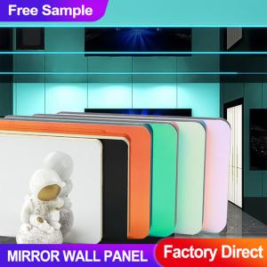 Wholesale BAMBOO CHARCOAL WOOD VENEER MIRROR Wall PANEL FOR CEILING AND EXHIBITION HALL DECORATION from china suppliers