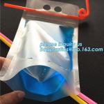 Biodegradable Zipper Water Plastic Drink Pouch Bags,Unique design 5L Spout Pouch