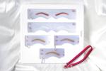 Gabry Transparent Permanent Makeup Eyebrow Grooming Tools Kit Different Styles