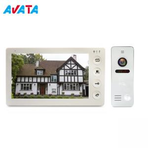 China Wide Angle 1000tvl Clear Night Vision 7 Inch Color Video Door Phone Wired Video Camera Sensor Doorbell on sale