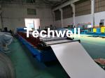 PLC Frequency Control Metal Roof Panel Roll Forming Machine With Color Steel ,