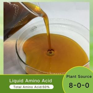 Wholesale Ph5-7 50% Amino Acid Liquid 100% Organic Fertilizer Protein Hydrolysate Liquid from china suppliers