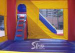 Outdoor Kids princess theme wet inflatable combo bounce house with slide from