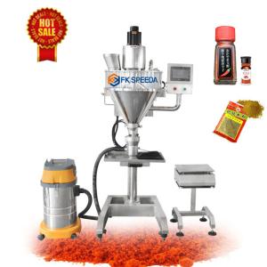 Wholesale FK-FP1 Semi Auto Spice Baby Powder Washing Powder Screw Weighing Filling Machine from china suppliers
