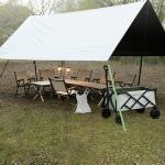 Camping Square Patio Sun Sail Shade Square Canopy 20 Pounds 10x10 Feet