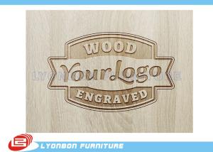 Wholesale Customized Engraved Wood Display Logo For Display Accessory , Paint Finished from china suppliers