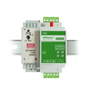 Wholesale Industrial Modbus DIN Rail Modem Rs485 To 4g Gateway For Remote Monitoring from china suppliers