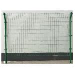 Metal Frame Pvc Coated Galvanized Airport Curvy 3D Welded Wire Mesh Fence for