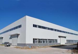 Wholesale Warehouse Material Q235, Q345 Wind-Resistant Large-Span Steel Warehouse from china suppliers