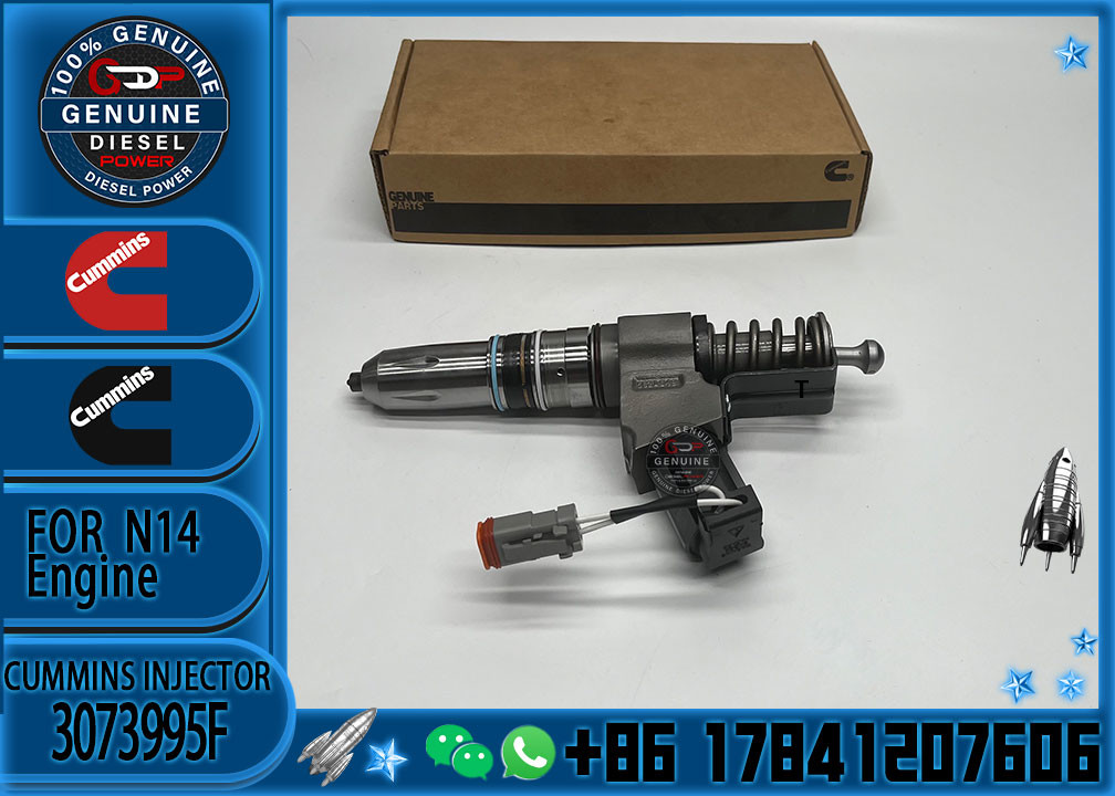 3073995F Common Rail Diesel Fuel Injector 4307795 3073995F For Cummins QSN14 N14