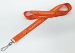 Polyester Flat Dye Sublimation Lanyards With Customized Logo Size