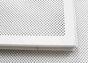Wholesale 600 x 600 Acoustic Ceiling Tiles Aluminum Perforated Metal Ceiling for Open Area from china suppliers
