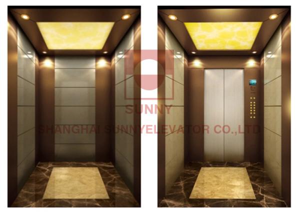 Panoramic Sightseeing Observation House Residential Glass Passenger Lift For