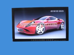 Wholesale 22 inch network digital signage with wifi, 3G,Designed with brushed metal and hard glass from china suppliers