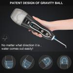 Waterproof Level IPX7 Cordless Oral Irrigator with 300ml Water Tank and 5