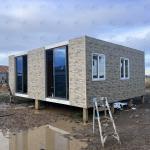 BOX SPACE 2 Floor Prefab House Shipping Container Home Frame Gable Industry
