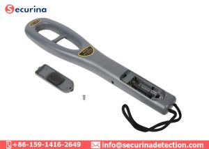 Wholesale 110VAC Hand Held Metal Detector 22KhZ 3 LED Indicators FCC For Security Guards from china suppliers