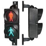 JD112HF-C High Visibility LED Traffic Lights for Drivers / Pedestrians