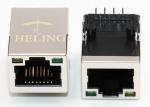 100 Base - T Integrated Magnetics RJ45 , IEEE802.3af RJ45 With Integrated