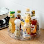 Save Space Transparent Spice Rack Organizer Countertop Spice Display Rack
