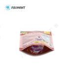 Stand Up Food Packaging Bags Reusable Laminated Plastic Zipper Lock Gravure