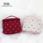 Oem ODM Satin Traveling Toiletry Organiser Pouch Bag With Logo