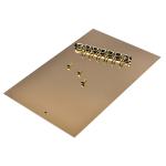 Grand Metal 201 Decorative Mirror Finish SS Sheet In PVD Color Coated 2438mm