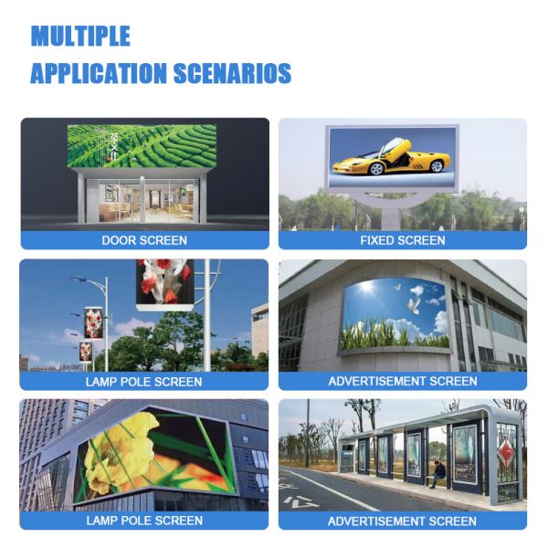 Outdoor Advertising Billboard LED Screen Panel Display for Elevators Retail Stores Shopping Malls & Wayfinding