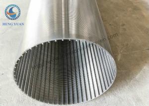 Wholesale Wedge Wire V Shape Johnson Screen Filter Pipe from china suppliers