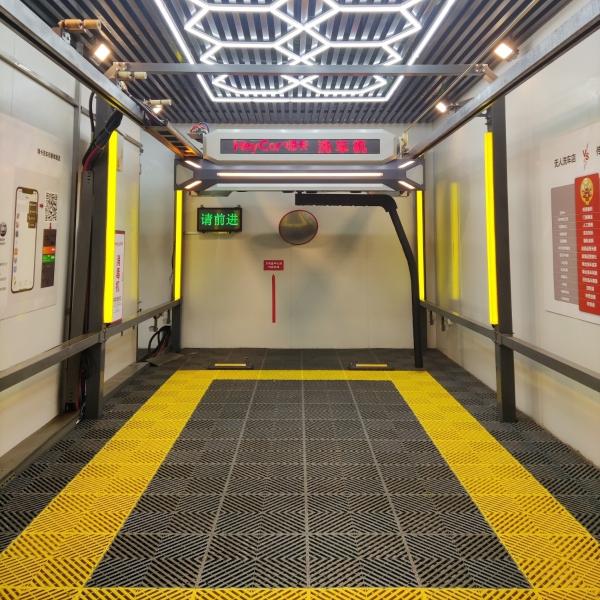 Convenient Car Cleaning with 24 Hour Unattended Non-contact Washing Machine and