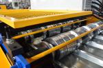 Color Coated Colis Roof Panel Roll Forming Machine , IBR Sheet Roll Forming