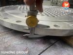 ASME SA240 SS304 Stainless Steel Tubesheet For Heat Exchanger