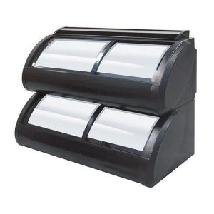 Wholesale 368L Modular Ice Cream Display Freezer Dual layered from china suppliers